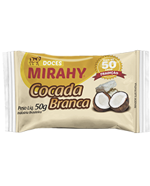 COCADA BRANCA MIRAHY 50G