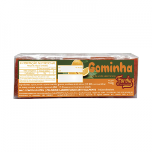 DOCE DE AMIDO SABOR LARANJA GOMINHA FARDIN 450G