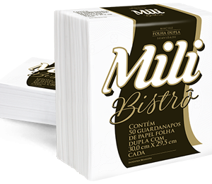 GUARDANAPO MILI 30 X 29,5 50 UND BISTRO