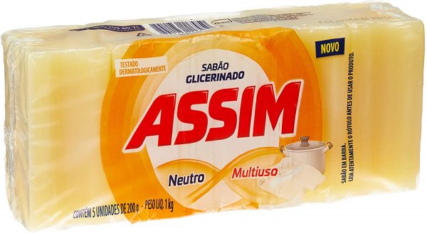 SABAO EM BARRA ASSIM/RAZZO 1 UND - 200G