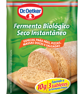 FERMENTO BIOLÓGICO SECO INSTANTÂNEO DR.OETKER 10G